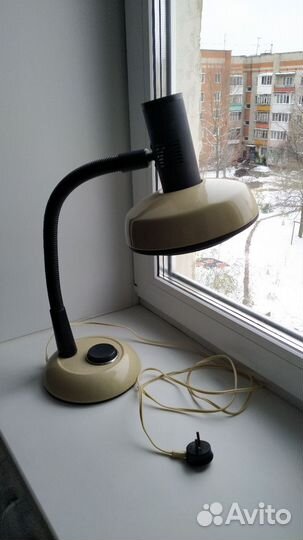 Лампа настольная СССР 1982 год