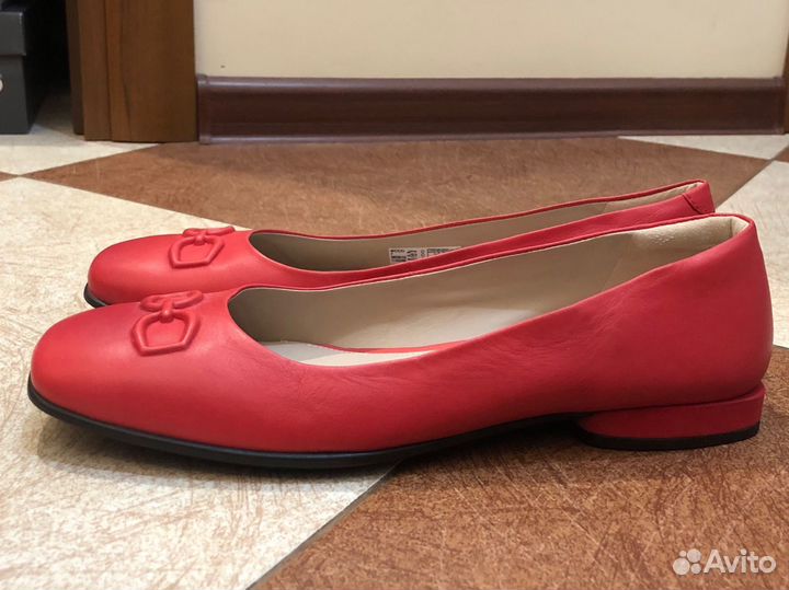 Балетки ecco anine squared, размер 41