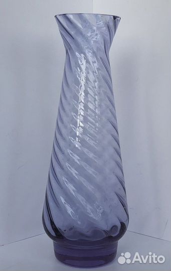 Графин Ваза Цветное стекло Неодимовое СССР