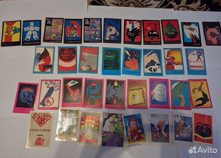 Стерео календарики с мультфильмами СССР