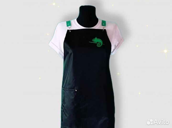 Фартук для продовца с логотипом