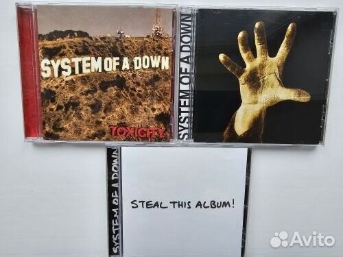 Cd диски фирменные System of a Down