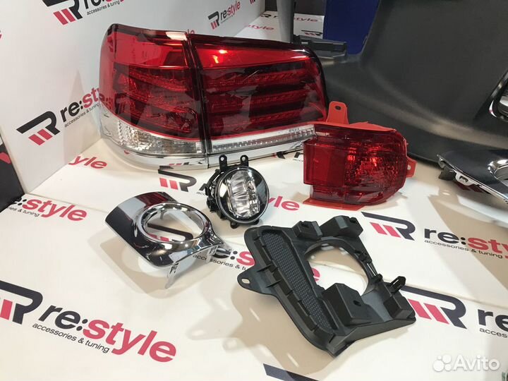 Рестайлинг Lexus LX570 в 2012-2015 г R697