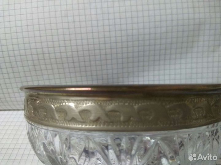 Хрустальные пепельницы СССР