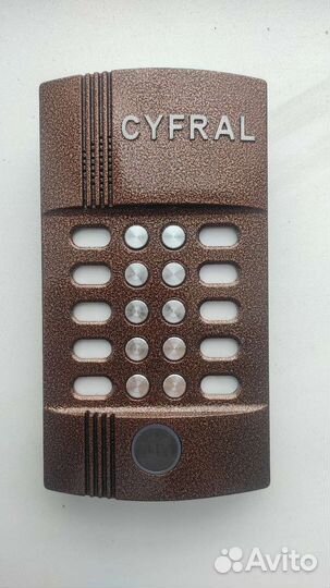 Вызывная панель домофона Цифрал