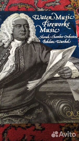 Виниловые пластинки классикаГендель двойной альбом