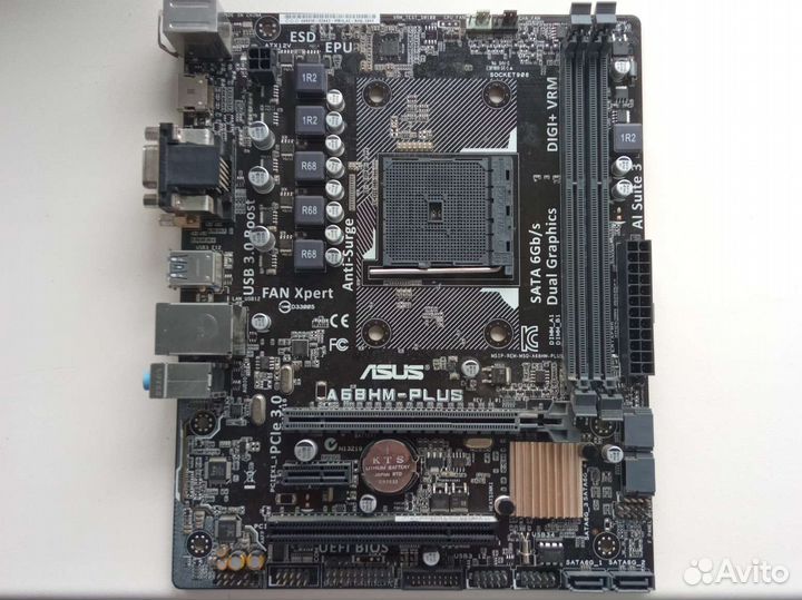 Asus a68hm-plus fm2+ ddr3