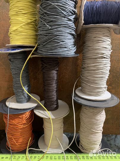 Шпагат джут шнур верёвка нитки вощёные, пенька