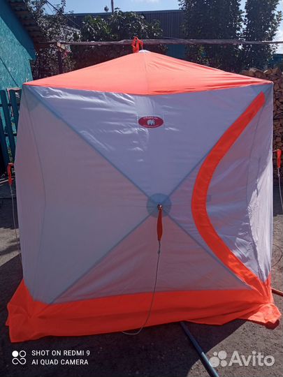 Палатка зимняя Медведь cube 2 с полом