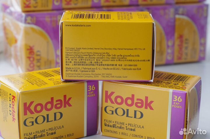 Фотопленка Kodak Gold 200/36, Ultramax 400/36