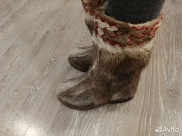 Кисы женские из меха оленя, р. 36