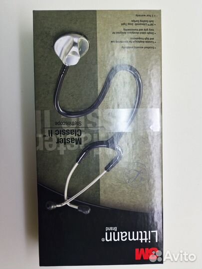 Стетоскоп 3M 2144L Littmann Master Classic II, чер