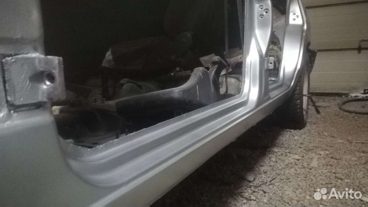 Замена порогов, арок, днища, окрас и другие работы