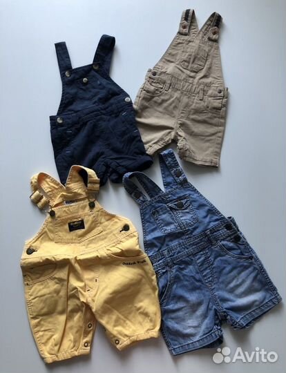 Комбинезон, джинсовая рубашка