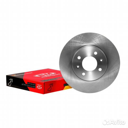 Диск тормозной вентилируемый перед прав/лев