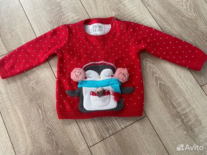 Саитер новогодний на девочку