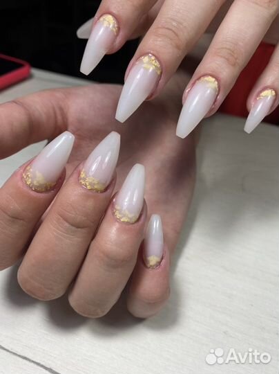 Наращивание ногтей на дому