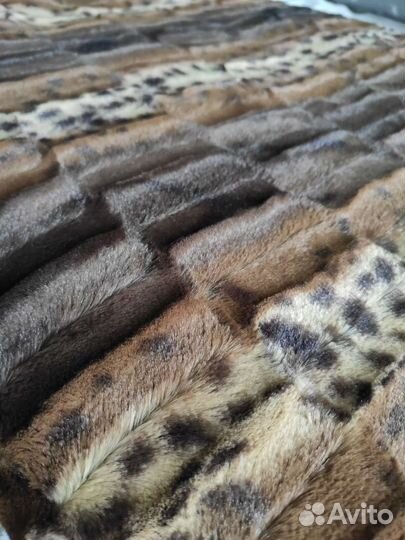 Плед из искусственного меха