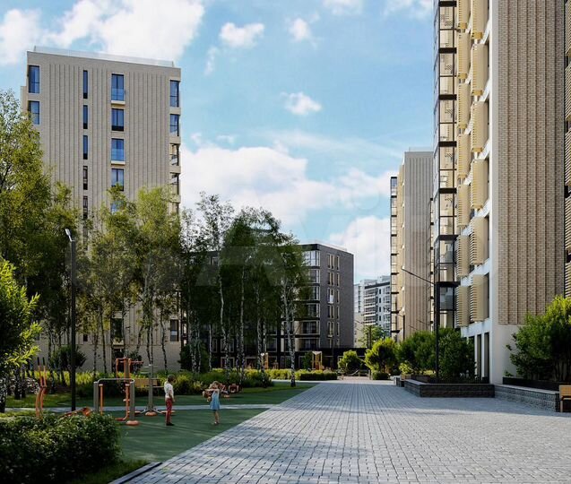 1-к. квартира, 48 м², 4/17 эт.