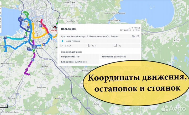 Установка глонасс для мониторинга в машину