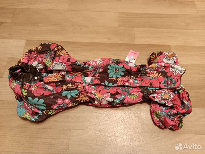 Дождевик комбинезон на таксу среднюю собаку