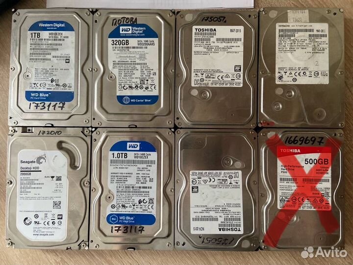 Жесткие диски 1tb
