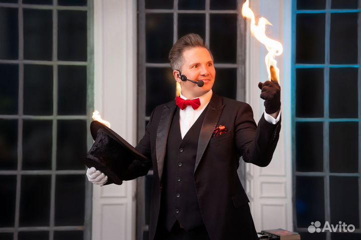 Ведущий-фокусник на свадьбу, корпоратив, юбилей