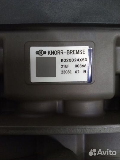 Модулятор EBS MAN TGA двухканальный