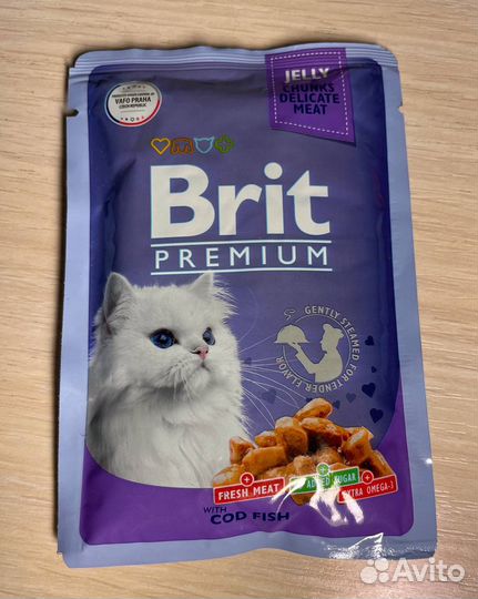Brit Premium для кошек в желе