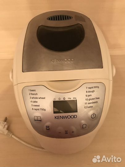 Хлебопечка kenwood BM210