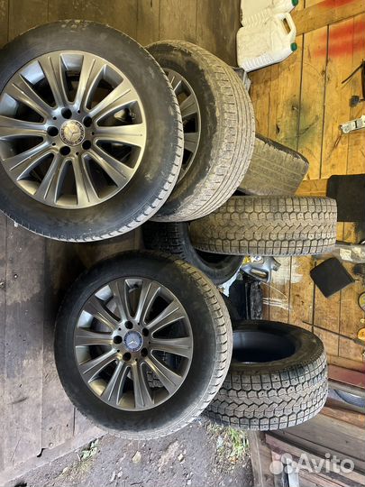 Колеса на Mercedes r16 зимние