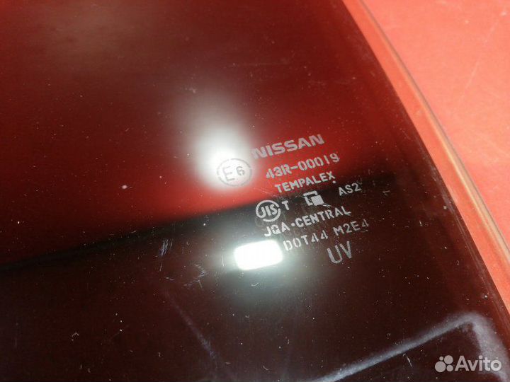 Стекло двери заднее левое Nissan Teana J32 VQ25DE