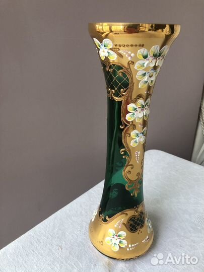 Фужеры бокалы ваза богемия