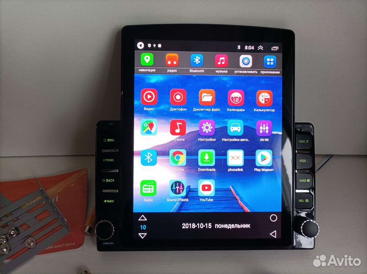 2din android Tesla 1/16гб