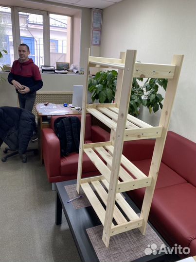 Стеллаж деревянный в ассортименте