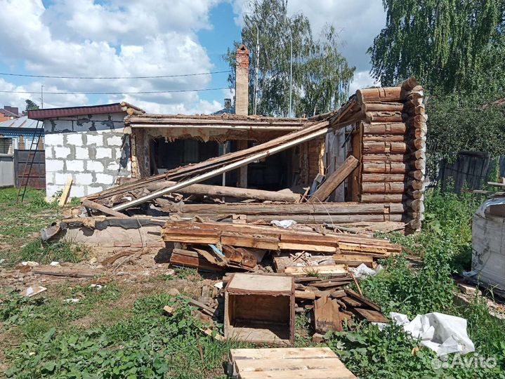 Демонтаж,снос домов,дач.Вывоз мусора