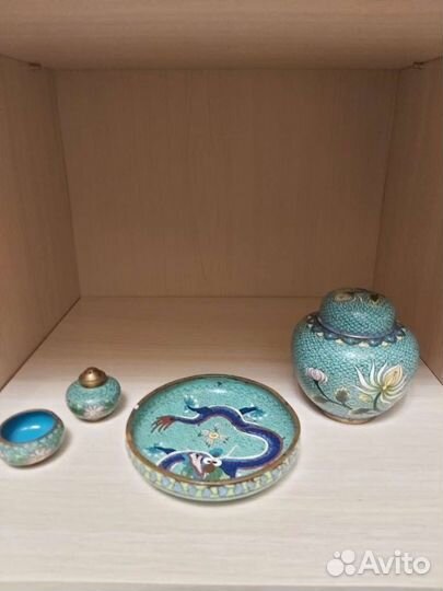 Посуда Клуазоне