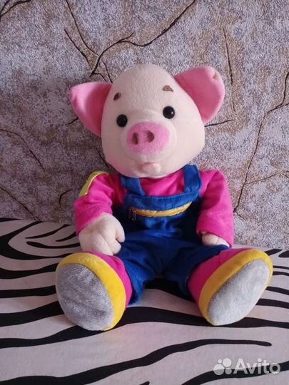 Детский рюкзак игрушка Поросенок