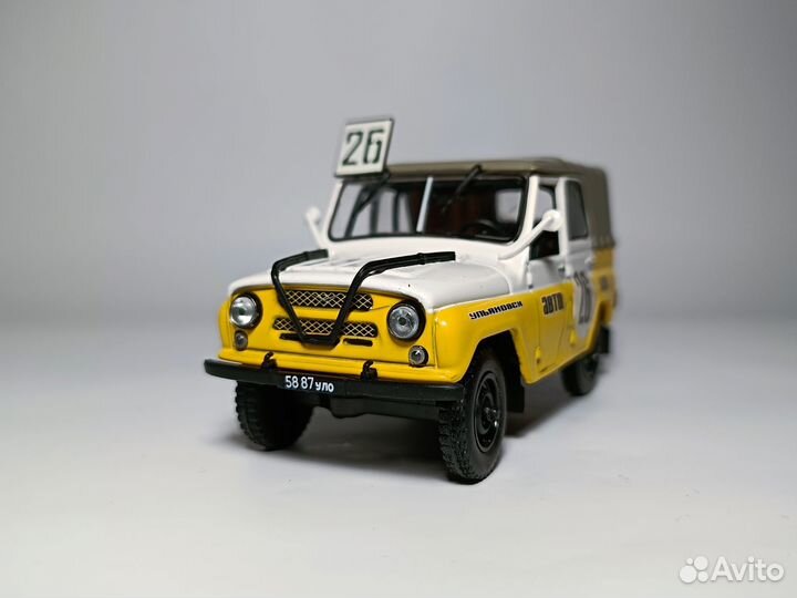 Модель УАЗ-469 Кросс DeAgostini 1:43