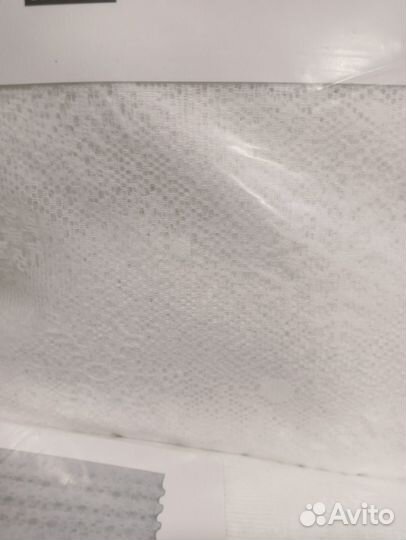 Тюль Икеа Розенмальва снежинки новая