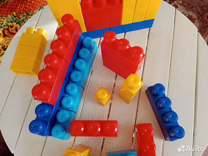 Детский конструктор полесье крупные детали