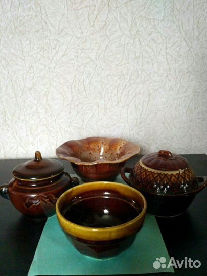 Горшок для запекания,салатница