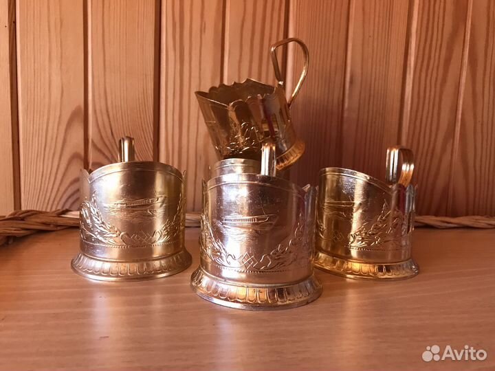 Подстаканник алюминий СССР