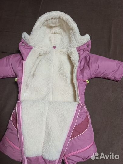 Зимний комбинезон для девочки