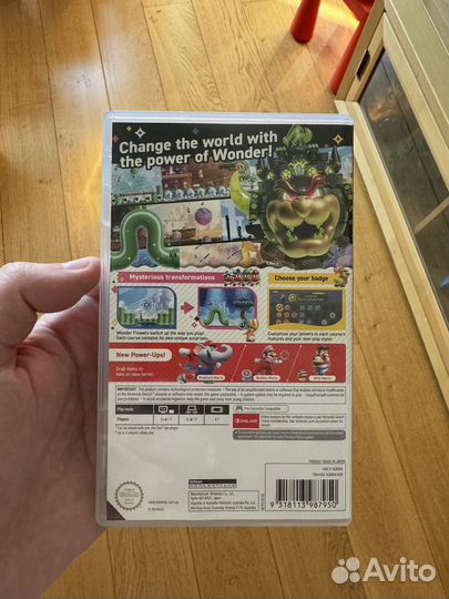 Super mario bros wonder switch