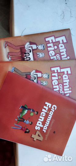 Учебник английского Family and friends4 (комплект)