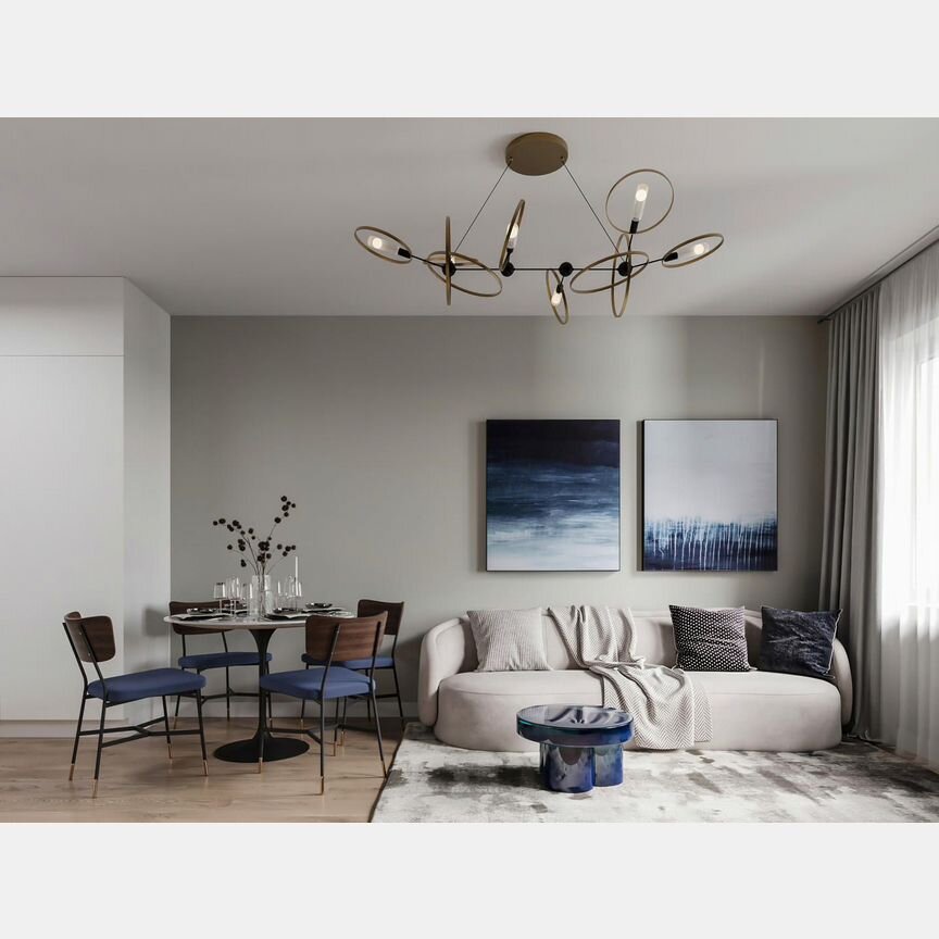 Апартаменты-студия, 23,3 м², 2/23 эт.