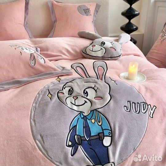 Постельное белье велюр