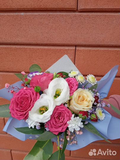 Букет из хризантемы