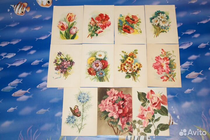 Открытки с цветами